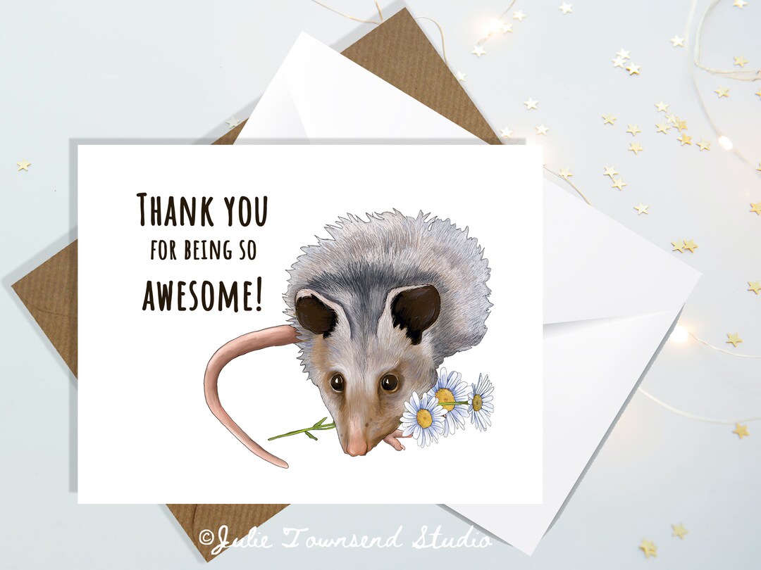 mtg possum card Playing Death Tarot Original Poster Print The Original Underground with all the opossums you always wanted Rambling Possum - $0.20 |